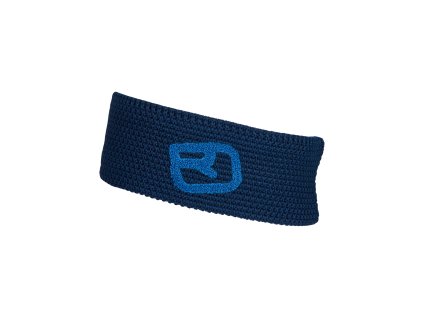 Čelenka Ortovox Rock'N'Wool Headband (Velikost Onesize, Barva Deep Ocean)
