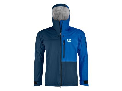 Pánská Bunda Ortovox 3L Ortler Jacket Men's (Velikost S, Barva Deep Ocean)