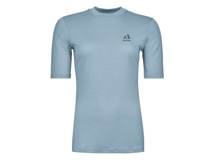 Dámské Tričko Ortovox 185 Merino Mtn Hug T-Shirt Women's (Velikost M, Barva Glacier Grey)