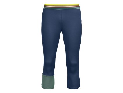 Pánské  Kalhoty Ortovox Fleece Light Short Pants Men's (Velikost S, Barva Deep Ocean)