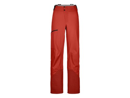 Dámské Kalhoty Ortovox 3L Ortler Pants Women's (Velikost M, Barva Sunset Orange, Střih Regular)
