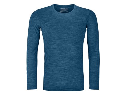 Pánské  Tričko Ortovox 150 Cool Clean Long Sleeve Men's (Velikost M, Barva Deep Ocean)