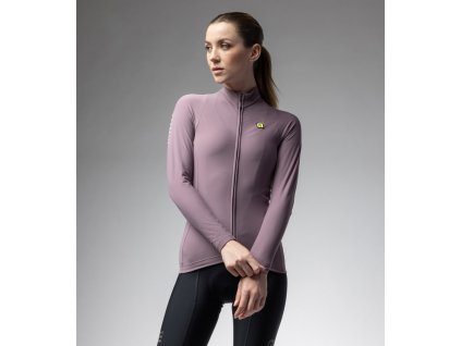 Zateplený cyklistický dres ALÉ dámský WARM RACE R-EV1 (Varianta L)