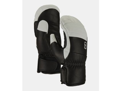 Dámské Rukavice Ortovox Full Leather Mitten Women's (Velikost XS, Barva Black Raven)