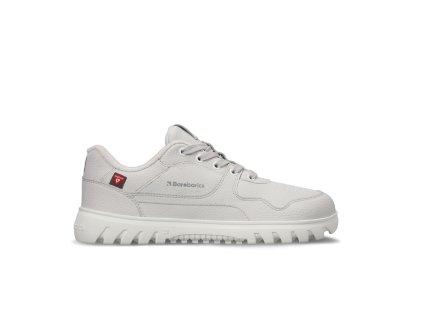 Barefoot tenisky Barebarics Zing Frost - Light Grey & White (Velikost 44)
