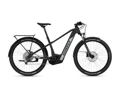 Horské elektrokolo GHOST E-Teru Advanced 27.5 EQ B750 Titanium Grey/Light Pearl Gray Matt (Velikost L)
