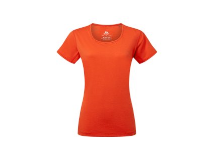 Dámské Tričko Mountain Equipment Tempi T-shirt Women's (Velikost XL, Barva Mandarin Red)