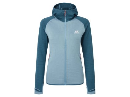 Dámská Mikina Mountain Equipment Eclipse Hooded Jacket Women's (Velikost L, Barva Stellar Blue/Majolica Blue)