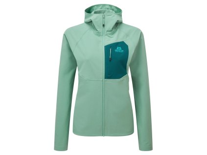 Dámská Bunda Mountain Equipment Arrow Hooded Jacket Women's (Velikost XL, Barva Lichen Green/D Teal)