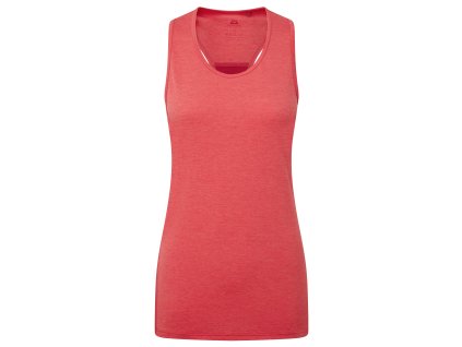 Dámské Tílko Mountain Equipment Nava Tank Women's (Velikost L, Barva Hibiscus/Capsicum Red)