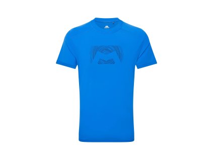Pánské  Tričko Mountain Equipment Headpoint Graphic T-shirt Men's (Velikost L, Barva Atlantic Blue)