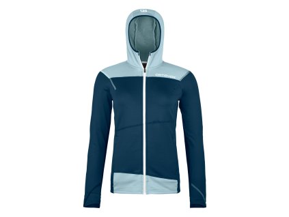 Dámská Mikina Ortovox Fleece Light Hoody Women's (Velikost XL, Barva Deep Ocean)