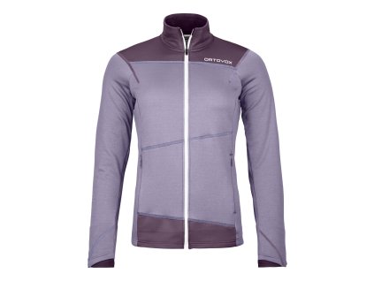 Dámská Mikina Ortovox Fleece Light Jacket Women's (Velikost S, Barva Lush Lavender)