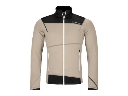 Pánská Mikina Ortovox Fleece Light Jacket Men's (Velikost L, Barva Grey Sand)