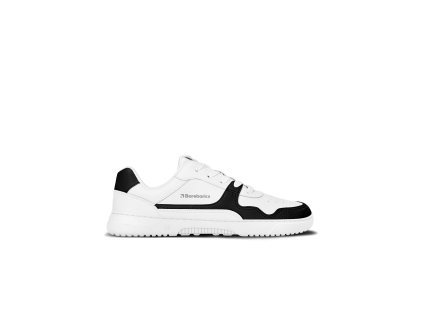 Barefoot tenisky Barebarics Zing - White & Black - Leather (Velikost 36)
