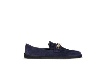 Barefoot mokasíny Be Lenka Prestage - Navy & Gold (Velikost 40)