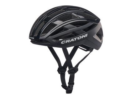 Helma CRATONI C-Airlite Black Glossy Matt (Varianta M/L (56-58cm))