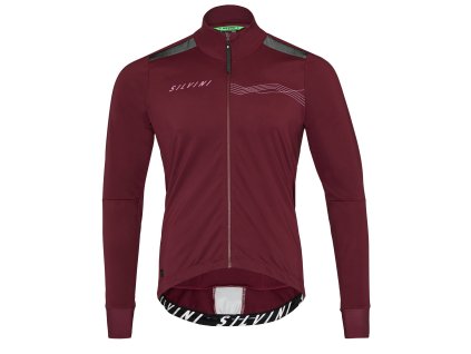 Silvini pánská bunda MJ2129 Ghisallo (Velikost S, Barva merlot)