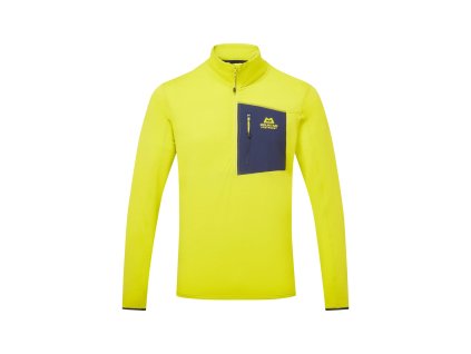 Pánské  Tričko Mountain Equipment Lumiko Zip T-shirt Men's (Velikost M, Barva Vine/Cosmos)
