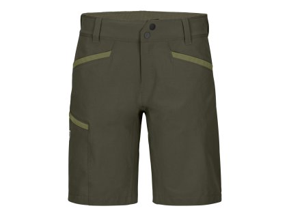 Dámské Kraťasy Ortovox Pelmo Shorts Women's (Velikost L, Barva Dark Wild Herbs)