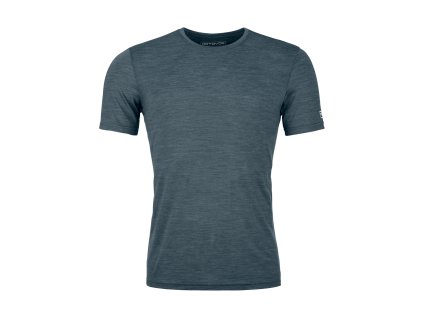 Pánské  Tričko Ortovox 120 Cool Tec Clean T-shirt Men's (Velikost M, Barva Dark Arctic Grey Blend)