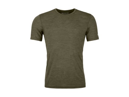 Pánské  Tričko Ortovox 120 Cool Tec Clean T-shirt Men's (Velikost M, Barva Dark Wild Herbs Blend)