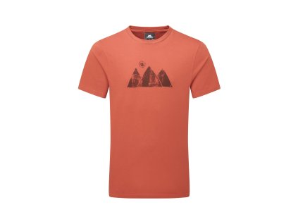 Pánské  Tričko Mountain Equipment Mountain Sun T-shirt Men's (Velikost S, Barva Etruscan Red)