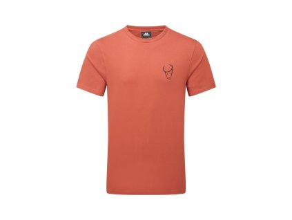 Pánské  Tričko Mountain Equipment Yorik On Wire T-shirt Men's (Velikost L, Barva Etruscan Red)