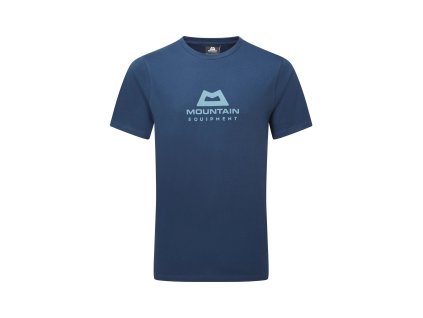 Pánské  Tričko Mountain Equipment Emblem T-shirt Men's (Velikost XXL, Barva Denim Blue)
