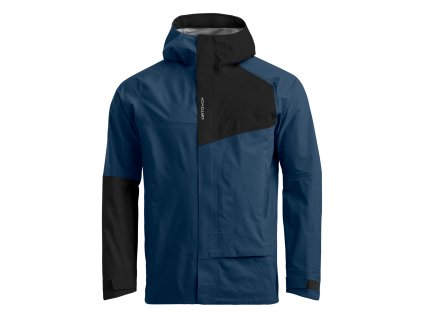 Pánská Bunda Ortovox Seceda 3L Jacket Men's (Velikost XXL, Barva Deep Ocean)