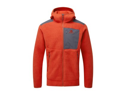 Pánská Mikina Mountain Equipment Highpile Hooded Jacket Men's (Velikost L, Barva Red Rock/Ombre)