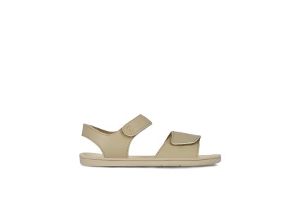 Dětské barefoot sandály Be Lenka Miami Kids - Light Brown (Velikost 27)