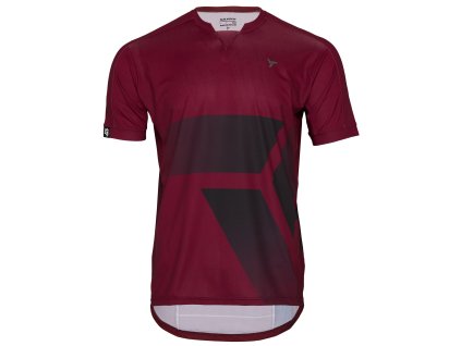 Silvini pánský dres MD2017 Gallo (Velikost S, Barva merlot-black)