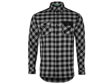 Silvini pánská košile MJ2131 Farini (Velikost M, Barva grey-black)