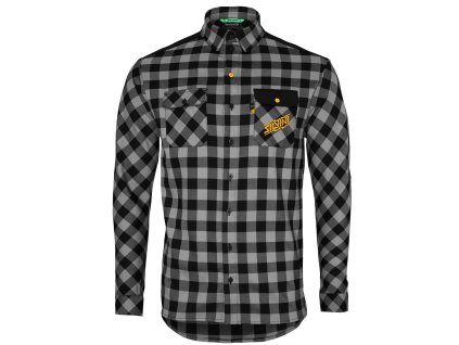 Silvini pánská košile MJ2131 Farini (Velikost L, Barva grey-tiger)