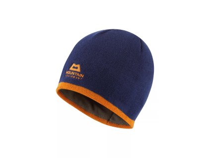Čepice Mountain Equipment Plain Knitted Beanie (Velikost Onesize, Barva Admiral Blue/Rust)