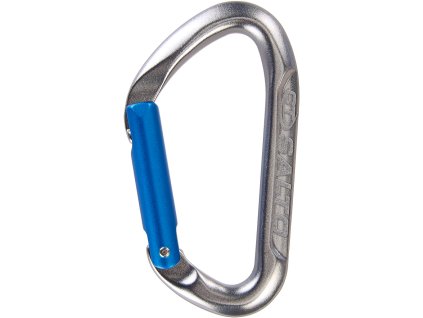 Climbing Technology Salto S (straight gate) (Velikost Onesize, Barva Titanium/Electricblue)