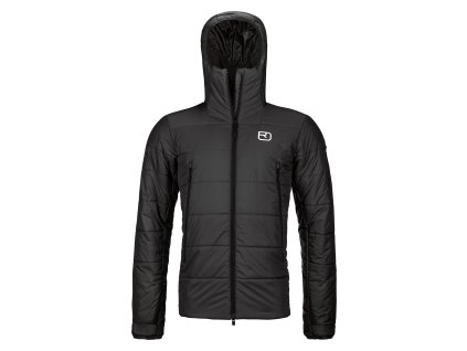 Pánská Bunda Ortovox Swisswool Zinal Jacket Men's (Velikost L, Barva Black Raven)