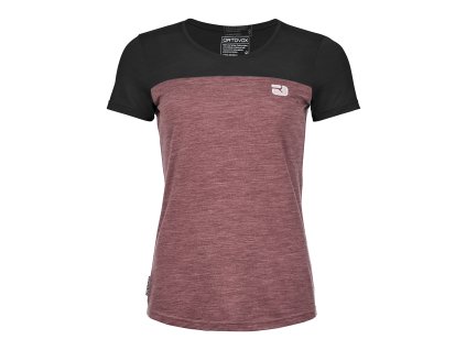 Dámské Tričko Ortovox W's 150 Cool Logo Ts (Velikost M, Barva Black Raven)