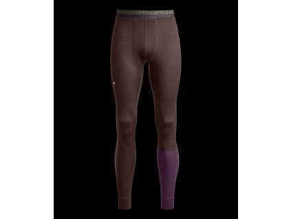 Pánské  Kalhoty Ortovox 185 Rock'N'Wool Long Pants Men's (Velikost XL, Barva Dark Chestnut)
