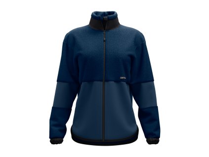 Dámská Mikina Ortovox Fleece Teddy Jacket Women's (Velikost L, Barva Deep Ocean)