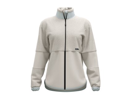 Dámská Mikina Ortovox Fleece Teddy Jacket Women's (Velikost XL, Barva White Tea)