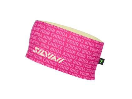 Silvini unisex čelenka UA1739 Agri (Velikost S/M, Barva fuchsia-black)