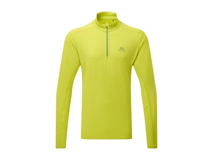 Pánské  Tričko Mountain Equipment Cerrig Long Sleeve Zip T Men's (Velikost M, Barva Vine Green)