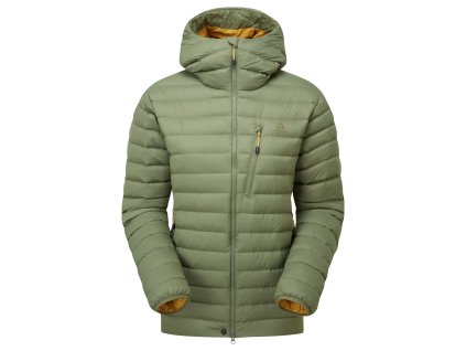 Dámská Bunda Mountain Equipment Earthrise Hooded Jacket Women's (Velikost S, Barva Four Leaf Clover)