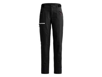 Dámské Kalhoty Ortovox Seceda Softshell Pants Women's (Velikost L, Barva Black Raven, Střih Long)