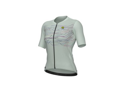 Letní cyklistický dres ALÉ dámský PR-E MEGABYTE (Varianta XXS)