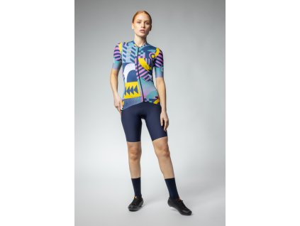 Letní cyklistický dres ALÉ dámský PR-E GAMES (Varianta XXS)