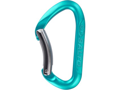 Climbing Technology Salto B (bent gate) (Velikost Onesize, Barva Electricblue/Titanium)