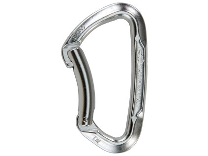 Climbing Technology Lime B (bent gate) (Velikost Onesize, Barva Silver)